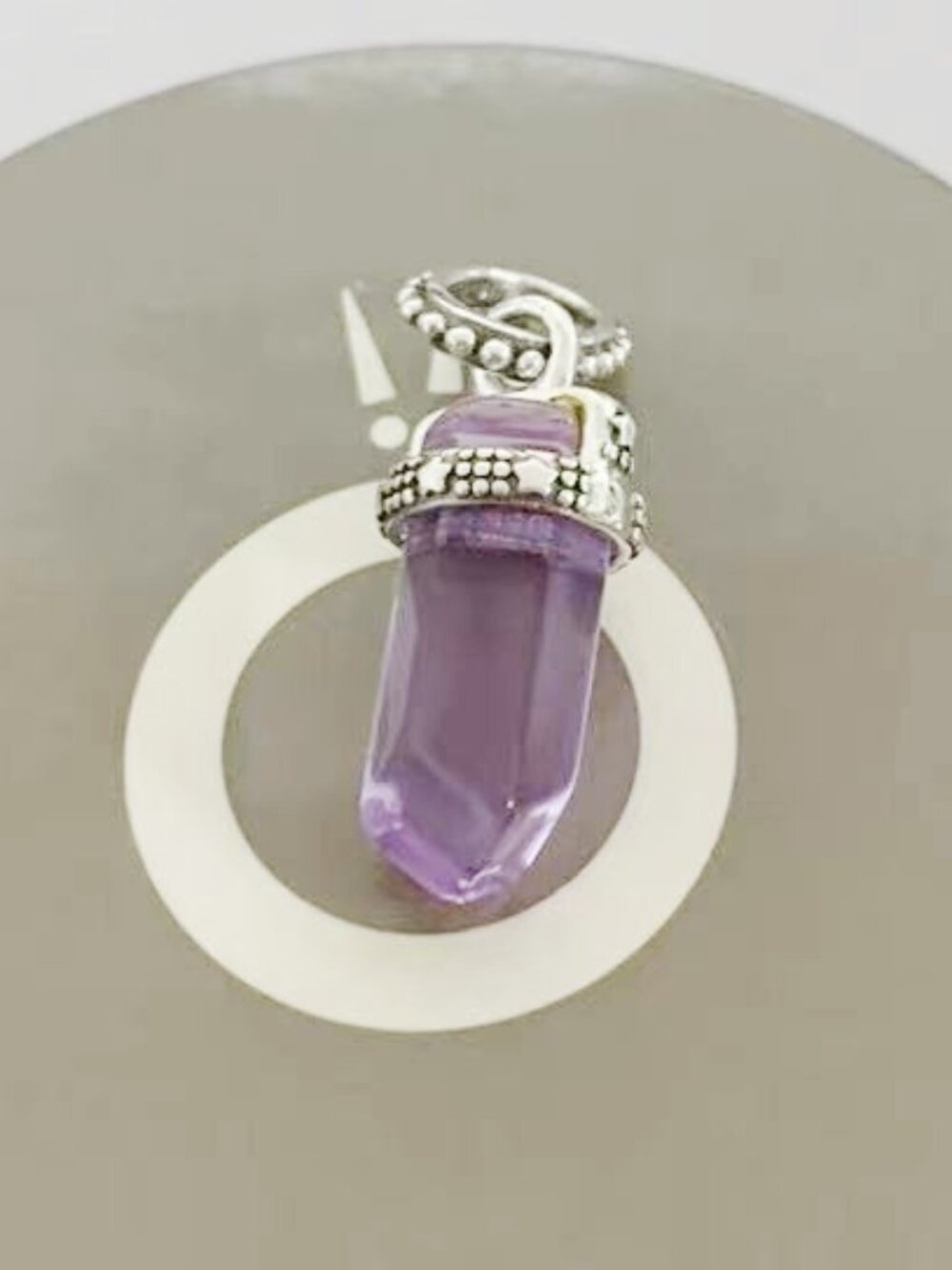 Pandora Purple Amulet Pendant - FINAL SALE - Picture 4 of 4